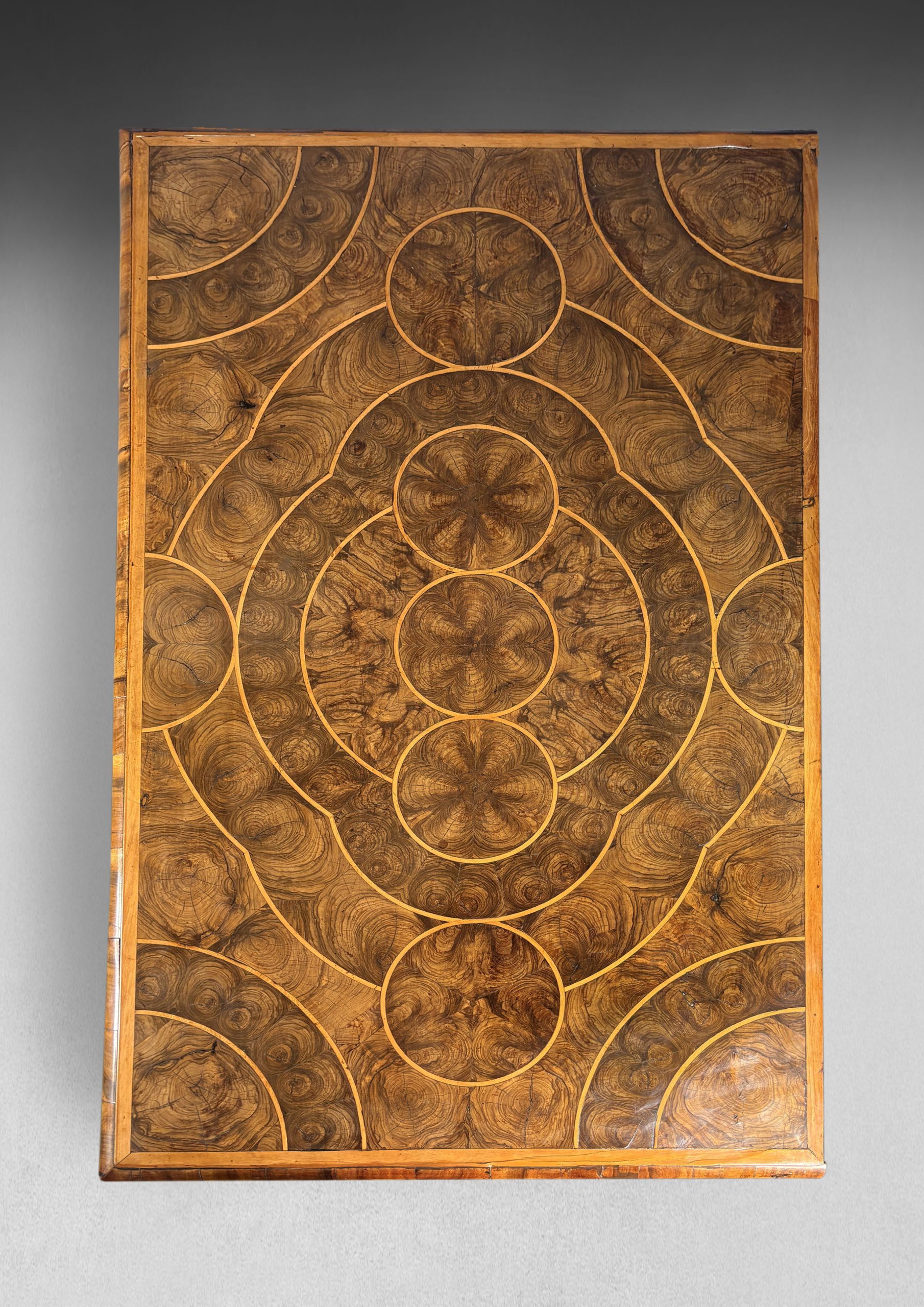 William and Mary Period Oyster-Veneered Laburnum Chest of Drawers - Image 2
